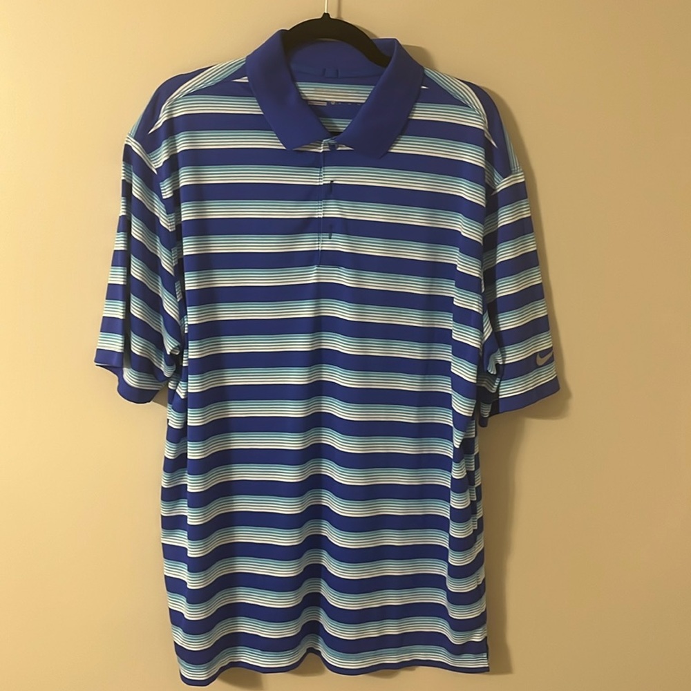 Nike golf shirt Dri Fit size XL athletic wear, classic, outdoor, timeless